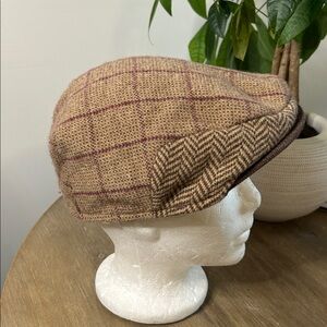 Lauren Ralph Lauren  Merino Wool-Blend Newsboy Cap Men’s One Size